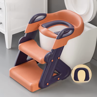 2 in 1 Foldable Baby Training Toilet Ladder
