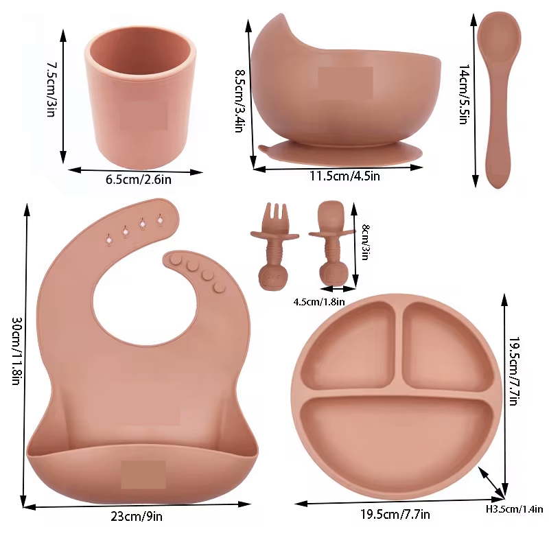 Silicone Eating Set