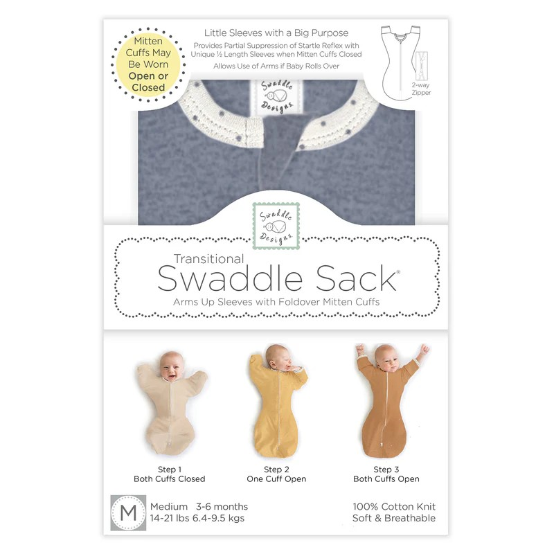 Transitional Swaddle Sack - Heathered