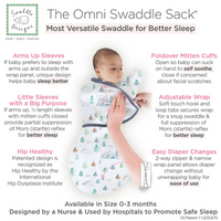 Omni Swaddle Sack - Watercolor