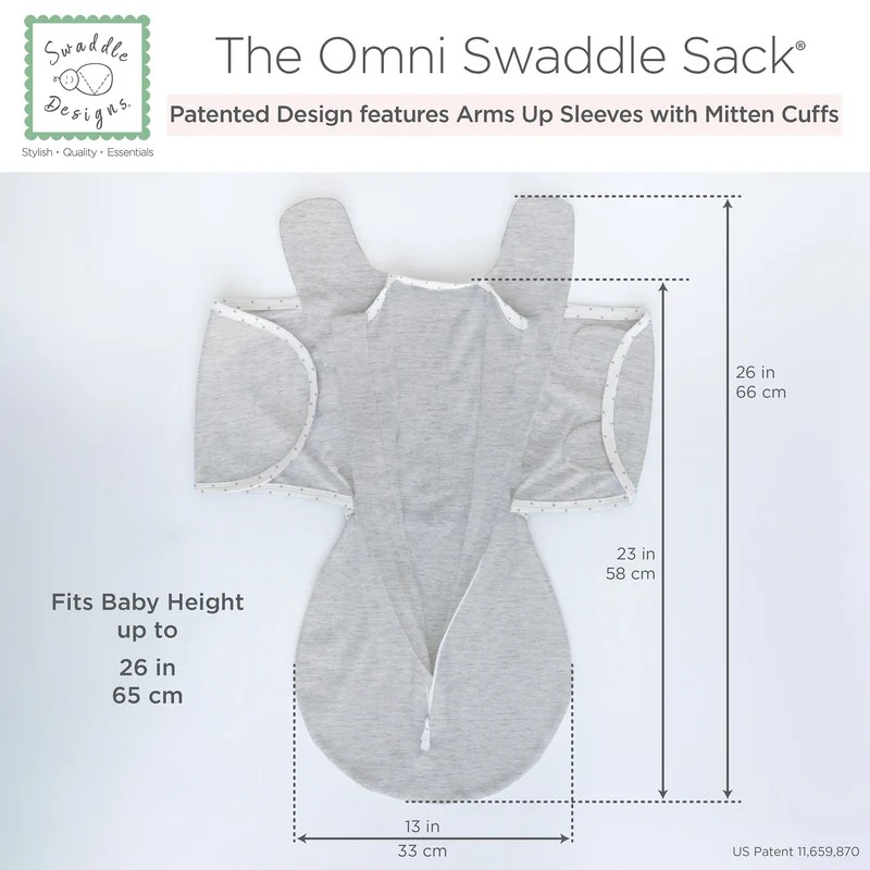 Omni Swaddle Sack - Heathered