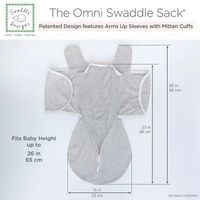 Omni Swaddle Sack - Heathered