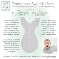 Transitional Swaddle Sack - Heathered